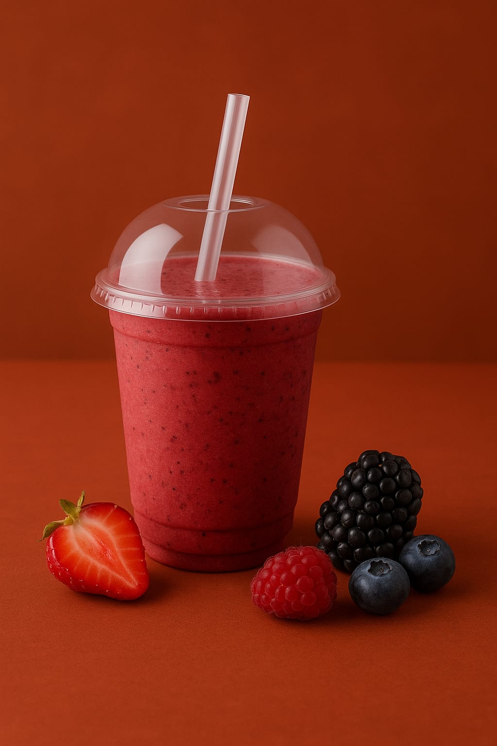 Licuado de Frutos Rojos